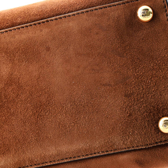 Fendi Medium Peekaboo X-Lite Bag Suede - Picture 7 of 7